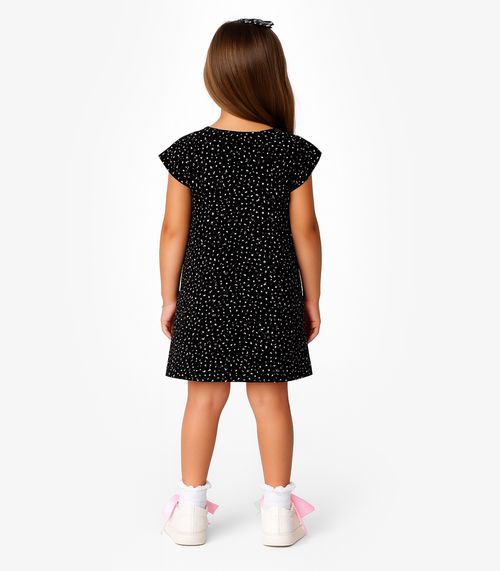Vestido Feminino Infantil Select Preto