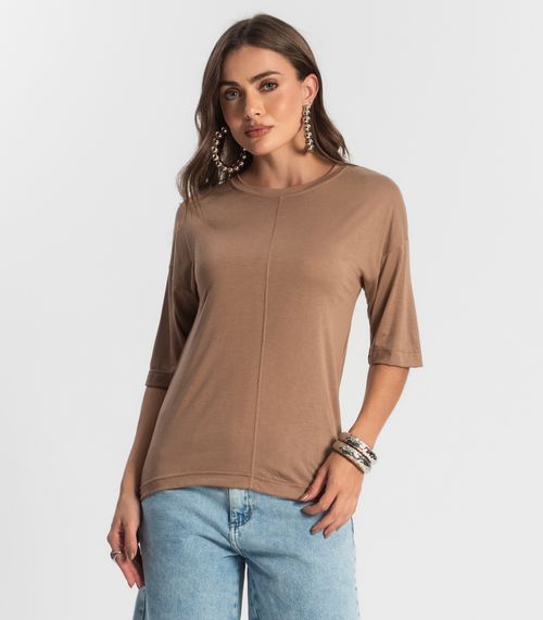 Blusa Feminina Lisa Select Marrom