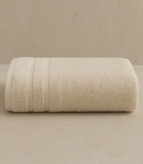Toalha De Banho Low Twist Trace Toque Macio Rozac Bege