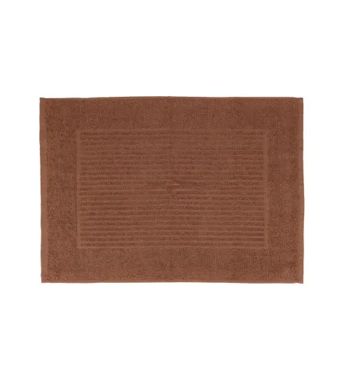 Toalha de Piso Basic Com Antiderrapante Atlântica Marrom
