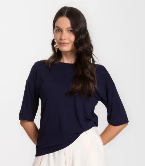 Blusa Feminina Lisa Select Azul