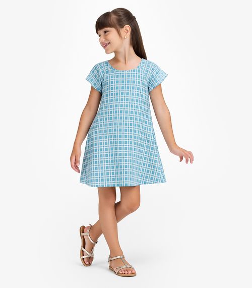 Vestido Feminino Infantil Select Azul