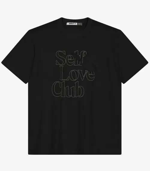 Camiseta Juvenil Manga Curta em Meia Malha Minty Preto