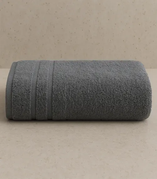 Toalha De Banho Low Twist Trace Toque Macio Rozac Cinza