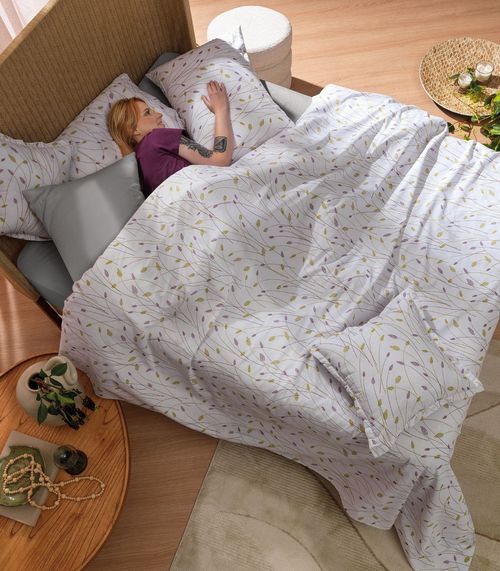 Jogo De Cama Classic Queen 4 Peças Teka Branco