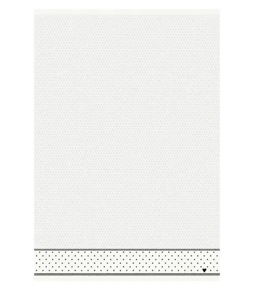 Pano De Copa Jacquard Atlantica Branco