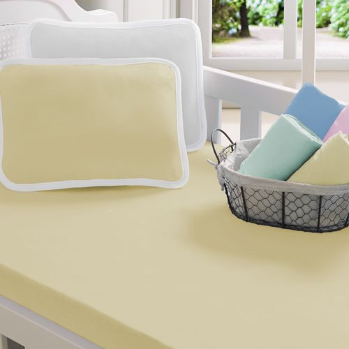 Lençol Baby Liso Avulso Vivaldi Amarelo