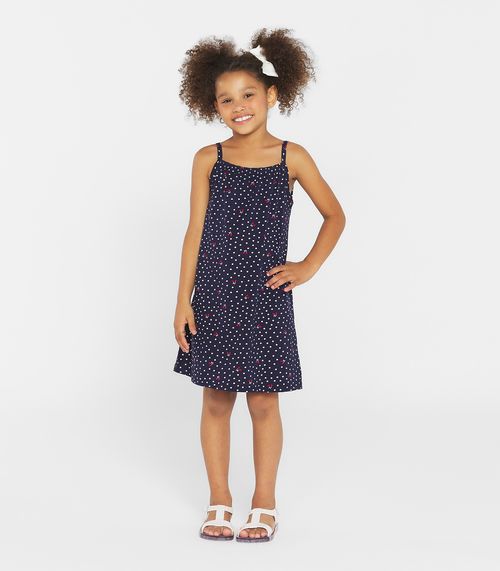 Vestido de Alça Infantil Infinita Cor Sortida