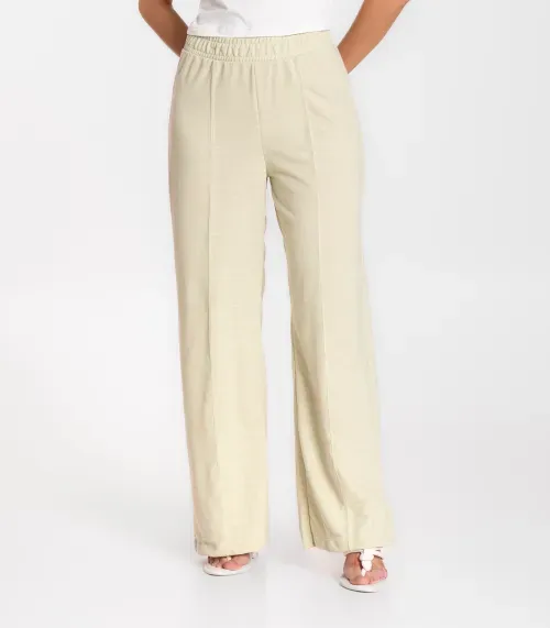 Calça Feminina Pantalona Infinita Cor Verde