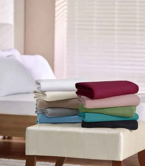 Jogo De Cama Solteiro Malha 2 Peças Liso Vivaldi Branco