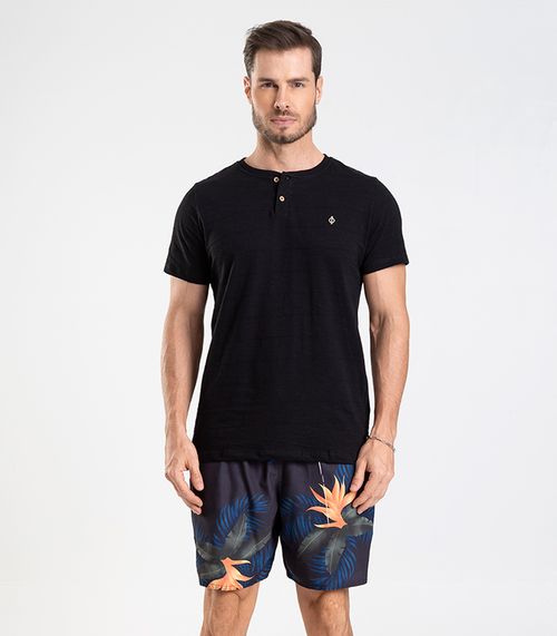 Bermuda Masculina De Microfibra Long Bong Azul