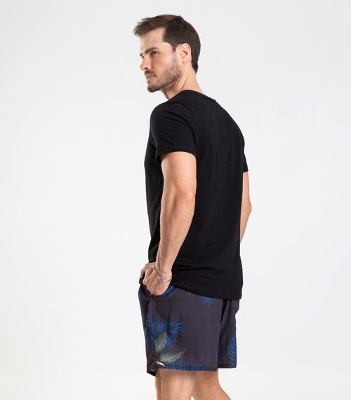 Bermuda Masculina De Microfibra Long Bong Azul