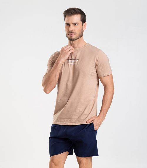 Bermuda Masculina Lisa De Microfibra Long Bong Azul