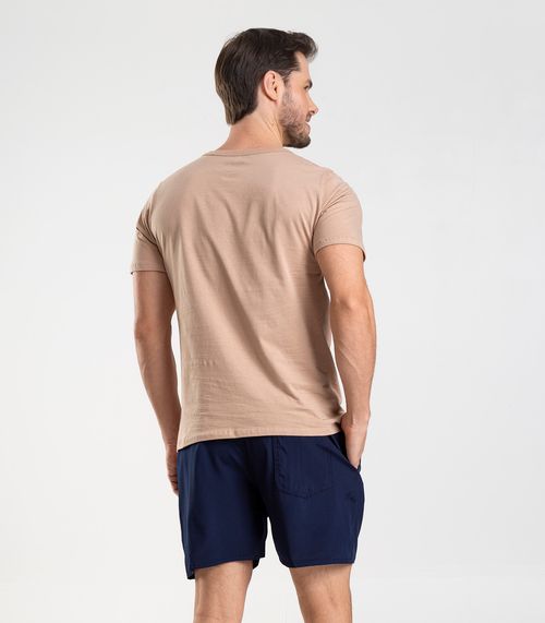 Bermuda Masculina Lisa De Microfibra Long Bong Azul