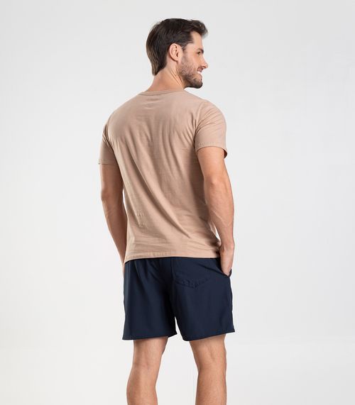 Bermuda Masculina Lisa De Microfibra Long Bong Azul