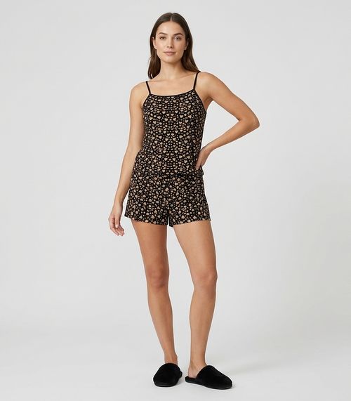 Short Doll Curto Feminino De Liganete Bella Ana Preto