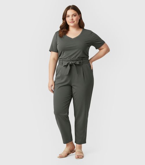 Calça Feminina Plus Size Marrante Renaluci Verde
