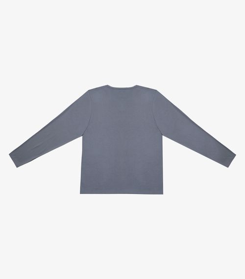 Blusa Térmica Masculina Manga Longa Select Cinza