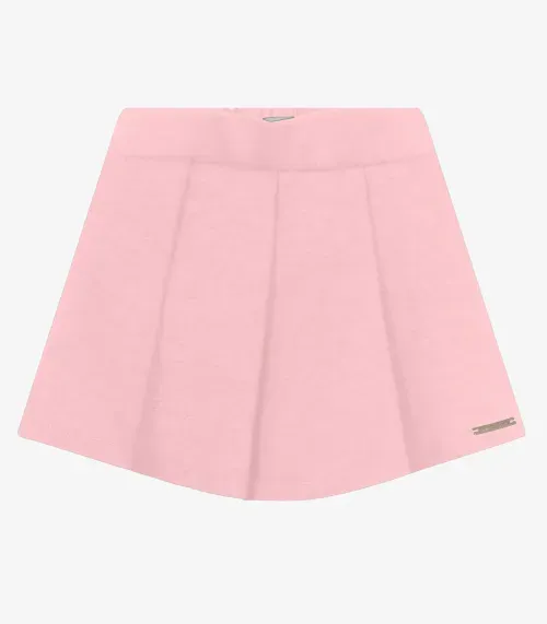 Shorts Saia Menina Trick Nick Rosa
