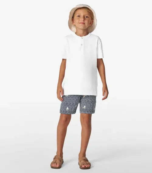 Bermuda Infantil Menino Trick Nick Azul