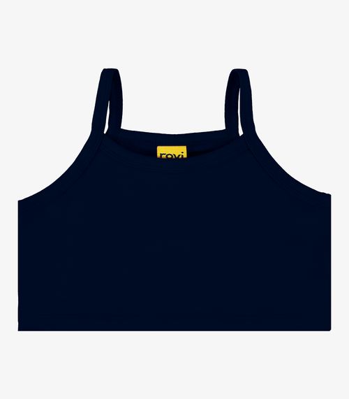 Top De Alça Infantil Rovi Kids Azul