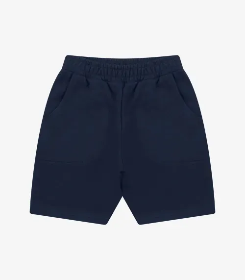 Bermuda Básica Menino Rovi Kids Azul