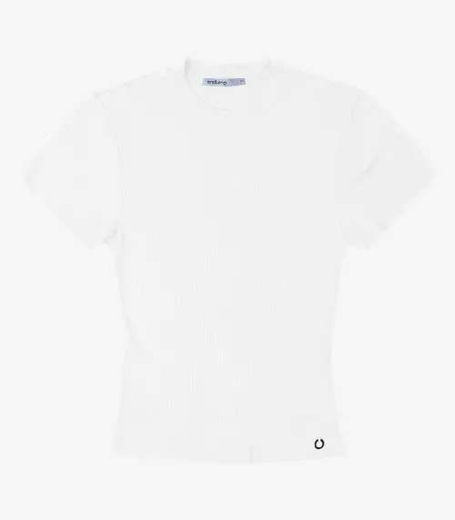 Blusa Feminina Em Ribana Endless Branco