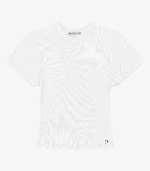 Blusa Feminina Em Ribana Endless Branco