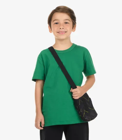 Camiseta Infantil Masculina Básica Rovi Kids Verde