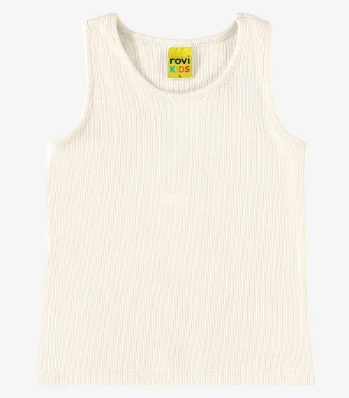 Regata Infantil Feminina em Ribana Rovi Kids Bege