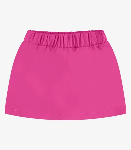 Shorts Saia Moletom Rovi Kids Rosa