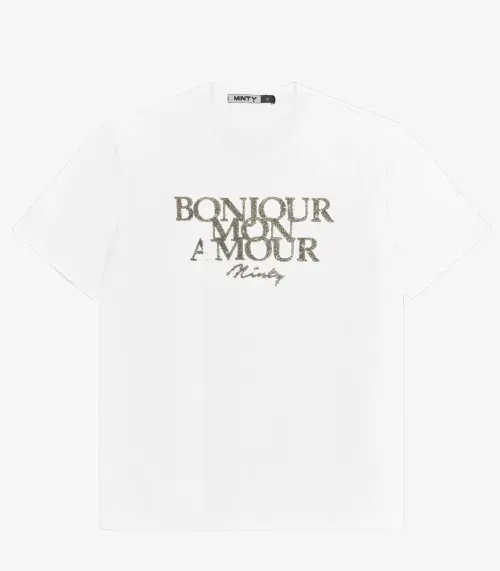 Camiseta Juvenil Feminina em Meia Malha Minty Branco