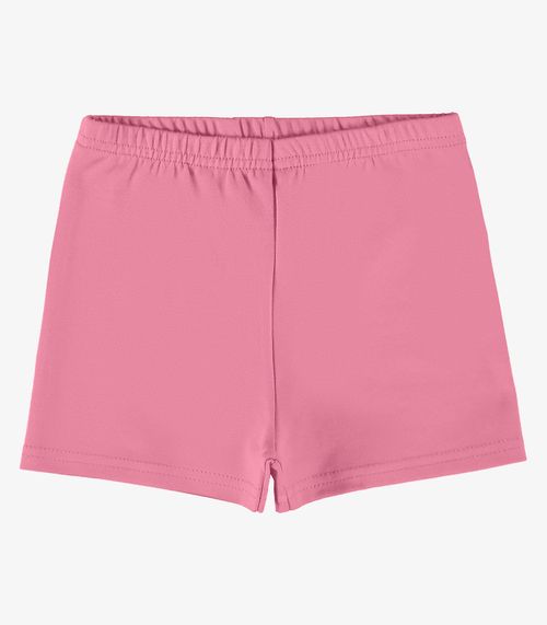 Shorts em Cotton Leve Rovi Kids Rosa