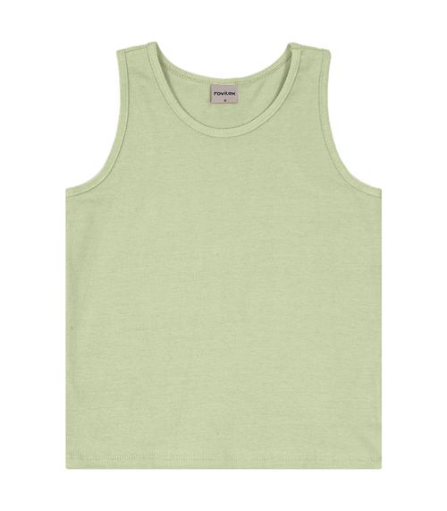 Regata Básica Infantil Feminina Rovi Kids Verde