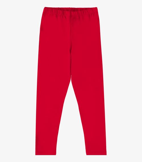 Calça Legging Infantil Feminina Rovi Kids Vermelho
