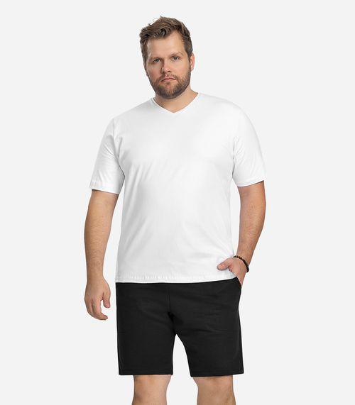 Bermuda de Moletom Masculina Diametro Preto