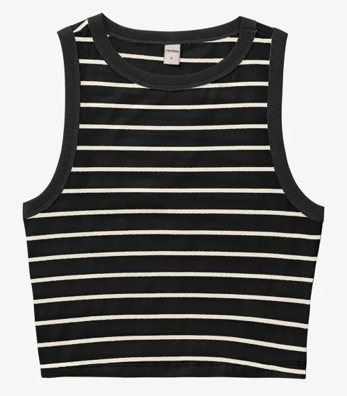 Regata Feminina em Cotton Leve Rovitex Preto