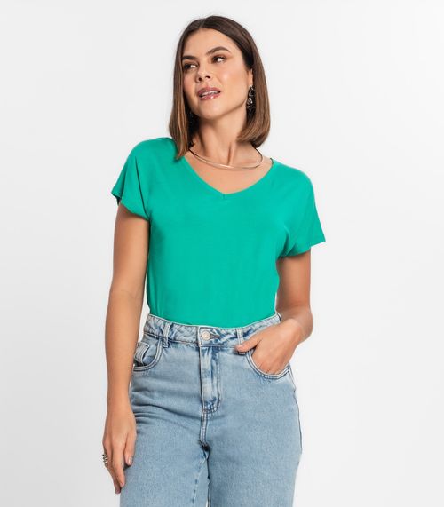 Blusa Feminina Viscotorcion Rovitex Verde
