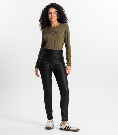 Calça Legging Feminina Rovitex Preto