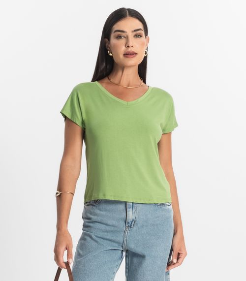 Blusa Feminina Viscotorcion Rovitex Verde