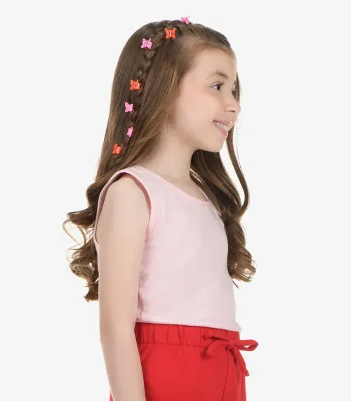 Regata Básica Infantil Feminina Rovi Kids Rosa