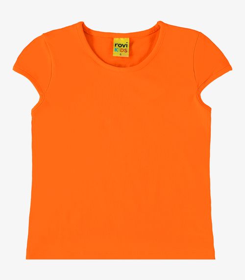 Blusa Infantil Feminino Rovi Kids Laranja