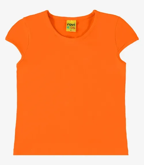 Blusa Infantil Feminino Rovi Kids Laranja