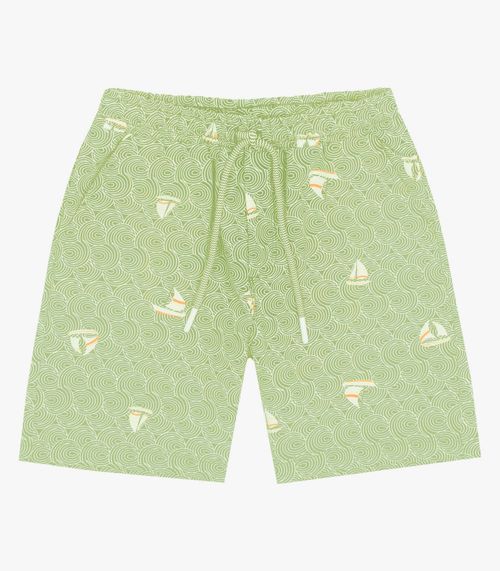 Bermuda Infantil Menino Trick Nick Verde