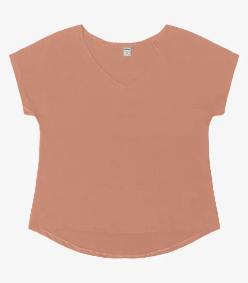 Blusa Feminina Viscotorcion Rovitex Marrom