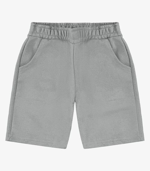 Bermuda Básica Menino Rovi Kids Cinza