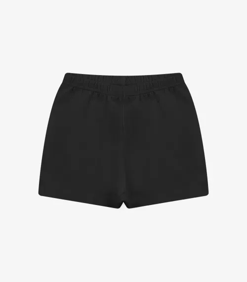 Shorts em Cotton Leve Rovi Kids Preto