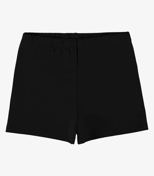 Shorts em Cotton Leve Rovi Kids Preto