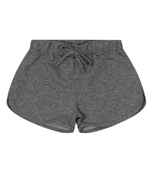 Shorts Básico Infantil Feminino Rovi Kids Cinza