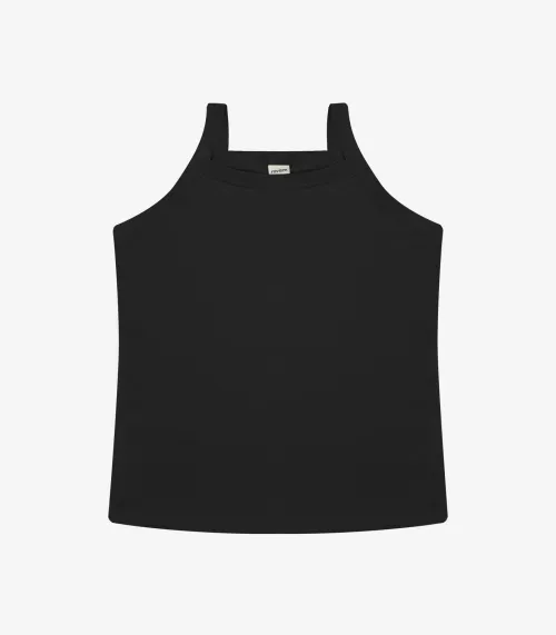 Regata De Alça Infantil Feminina Rovi Kids Preto